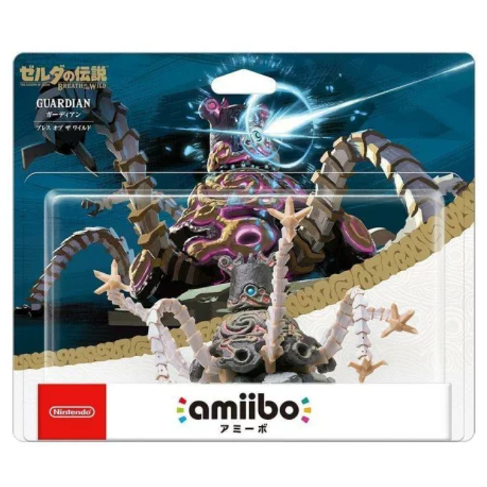 全新-絕版-任天堂-NS Switch amiibo-薩爾達傳說-守護者-曠野之息