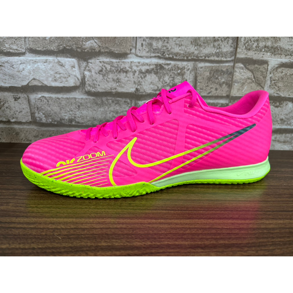 免運(過動兒)#3-269全新NIKE ZOOM VAPOR15 ACADEMY IC 平底足球鞋DJ5633-605