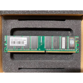 Transcend創見512MB DDR400 DIMM 3-3-3桌上型電腦PC記憶體