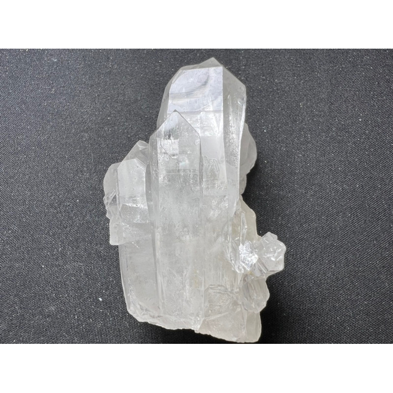 巴西 天然水晶 白水晶 白水晶簇 晶簇 時光隧道水晶 原礦 No.45