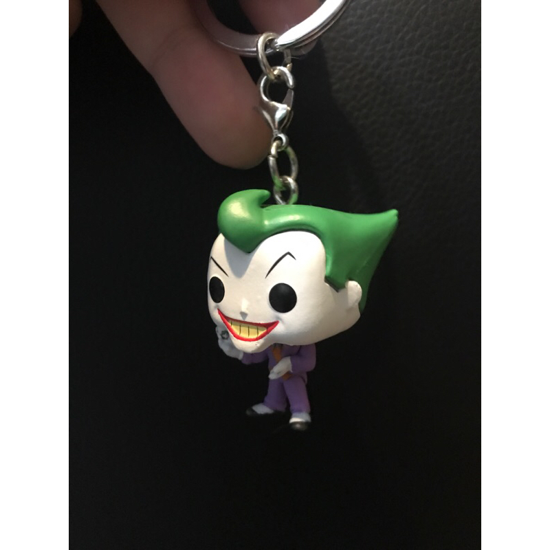 正版 FUNKO POP 小丑 蝙蝠俠 鑰匙圈 二手 收藏 絕版