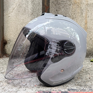 ONZA CPR 安全帽 3/4罩 MAX-R1 R帽 雙倒流 MAXR1 水泥灰