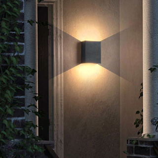 H&R安室家 LED戶外壁燈 玄關燈 庭園燈(OD-27B)