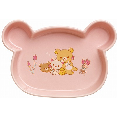 ♥小玫瑰日本精品♥ 拉拉熊 造型陶瓷盤 點心盤 水果盤 餐盤 飾品展示盤 ~ 8