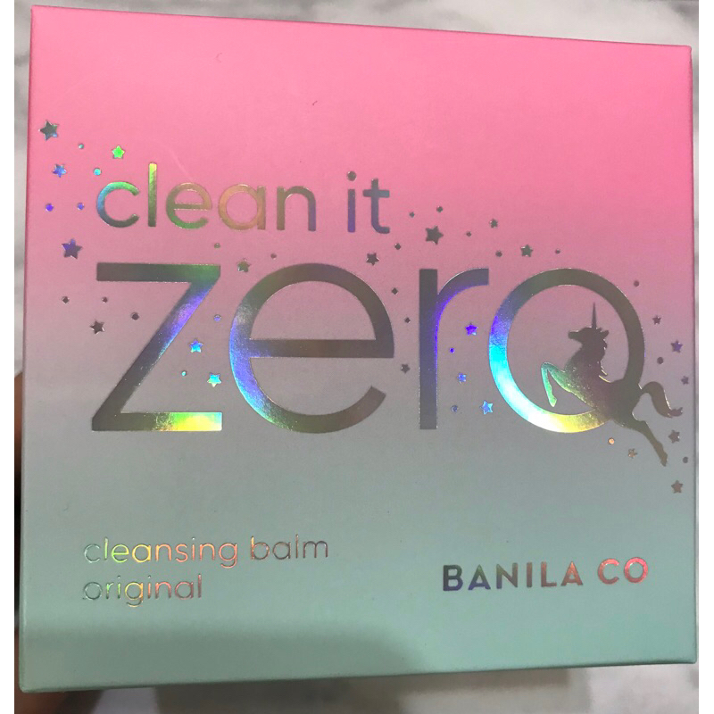 BANILA CO Zero 零感肌瞬卸凝霜 卸妝霜 經典獨角獸限定180ml