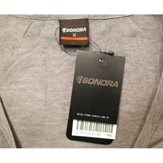僅此一件！專櫃Sonora灰色大口袋垂墜感罩衫薄外套/防曬外套(全新)專櫃售價980元！