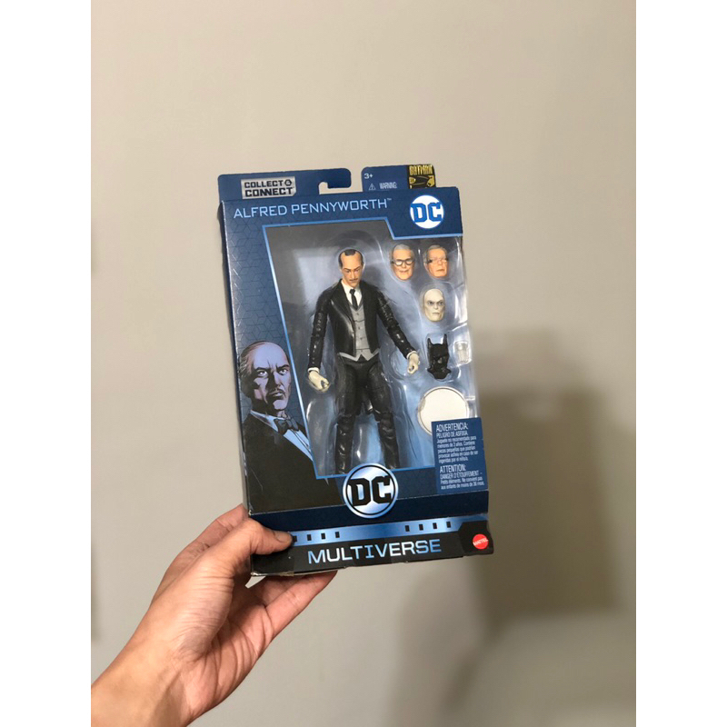 DC Multiverse 阿福 管家 Alfred Pennyworth 蝙蝠俠 Batman 6吋 1/12 殺手鱷