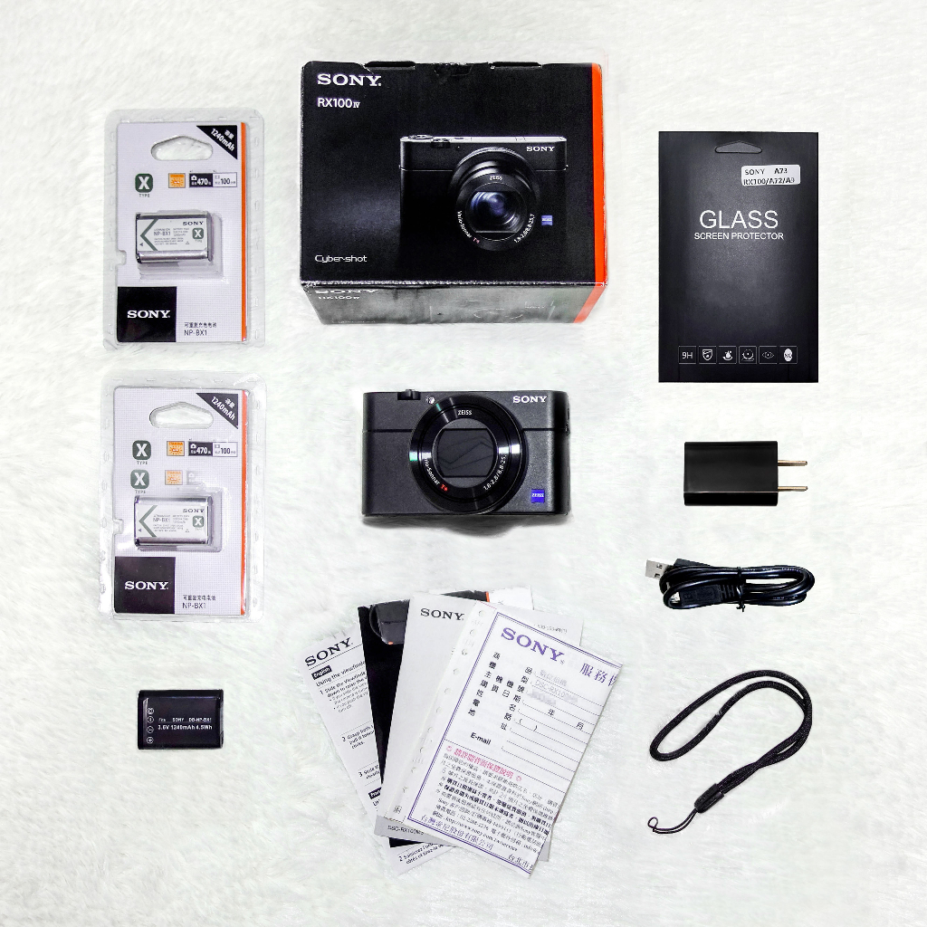 【低售】Sony RX100 M4數位相機 公司貨+3顆電池-RX100M4