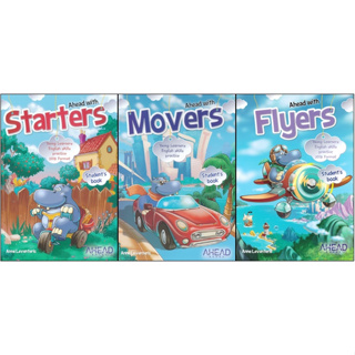 (Ahead with YLE)Ahead with Starters/Movers/Flyers(學生課本/教師手冊) Leventeris /Ahead Books<華通書坊/姆斯>