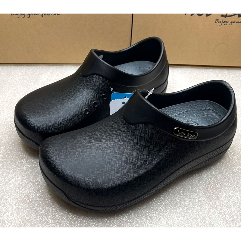 廚師鞋【永和實體店面】23～28.5碼  TWO BOSS  防油 防滑 防水 可拆洗 水鞋 100AB