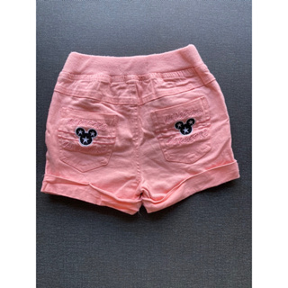童裝 粉紅米妮短褲 90公分 女童 夏季
