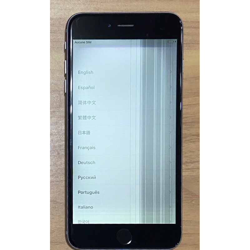 [正版零件機]正版iPhone6+灰色可以正常開機, 已經還原出廠設置,外觀保持良好,電池充不飽 32G