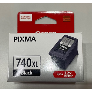 Canon原廠黑色墨水匣/ CANON 佳能 PG-740 XL黑色高容量墨水匣