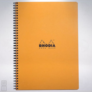 法國 RHODIA Wirebound Notebook A4+ 圈裝筆記本: 橘色/Orange