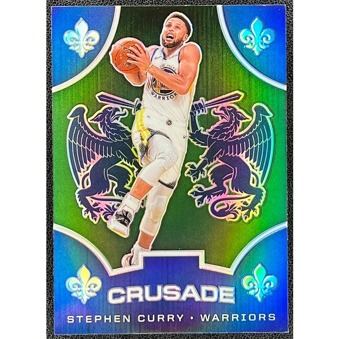 NBA 球員卡 Stephen Curry 2019-20 Chronicles Crusade Green 亮面