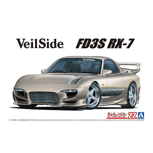 【上士】現貨 青島 1/24 改裝車#77 馬自達 VeilSide Combat FD3S RX-7 99 06575