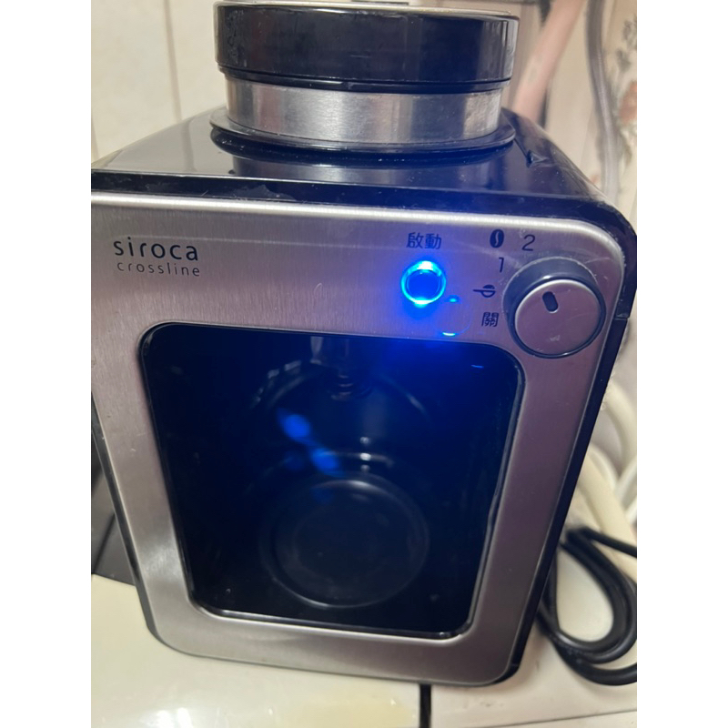 日本Siroca 自動研磨咖啡機 (STC-408 ),功能正常，刀片如新