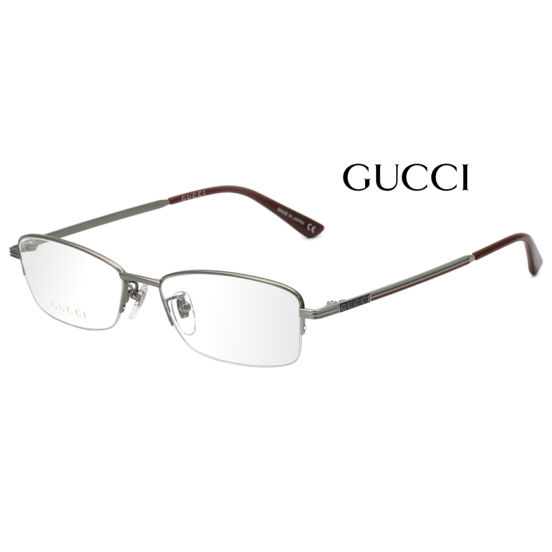 GUCCI GG1060OJ 古馳眼鏡｜紳士商務斯文半框鏡架 男生品牌眼鏡框【幸子眼鏡】