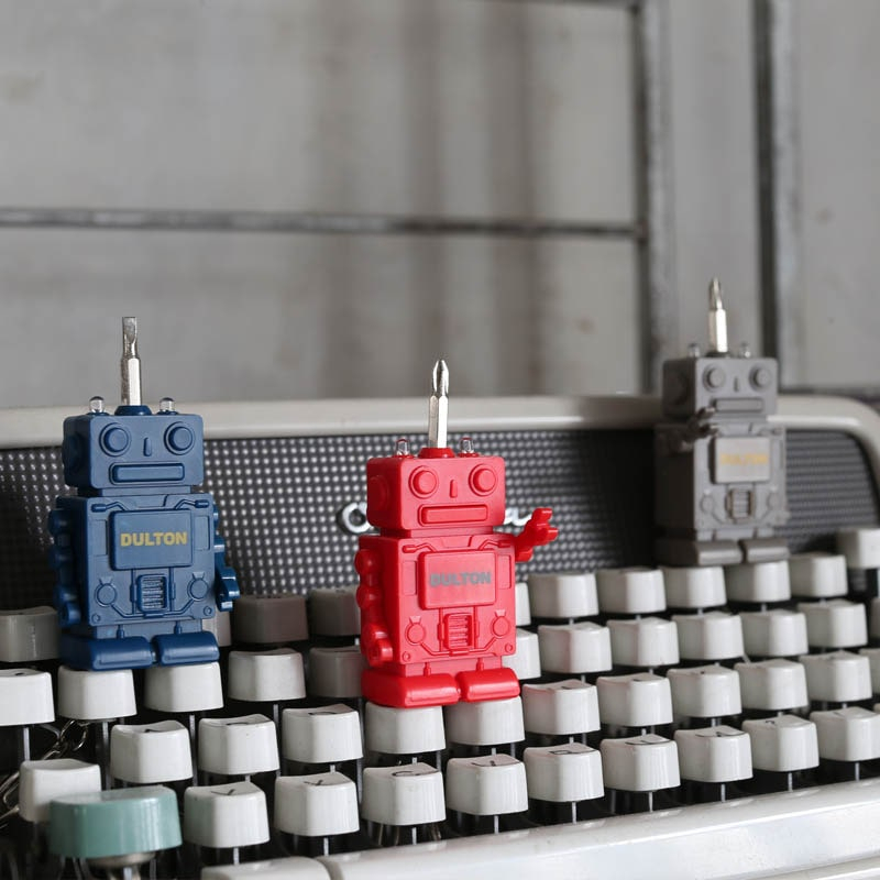 DULTON ROBOT 機器人造型 工具鑰匙圈 共三色 ( K825-1064 )