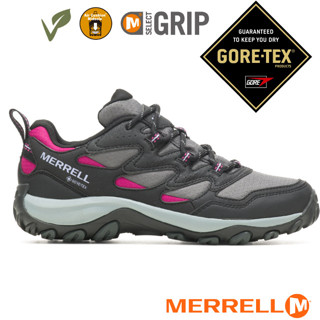 【美國 MERRELL】送》女 多功能防水透氣登山健行鞋 GORE-TEX.登山鞋.休閒鞋_黑_ML037306