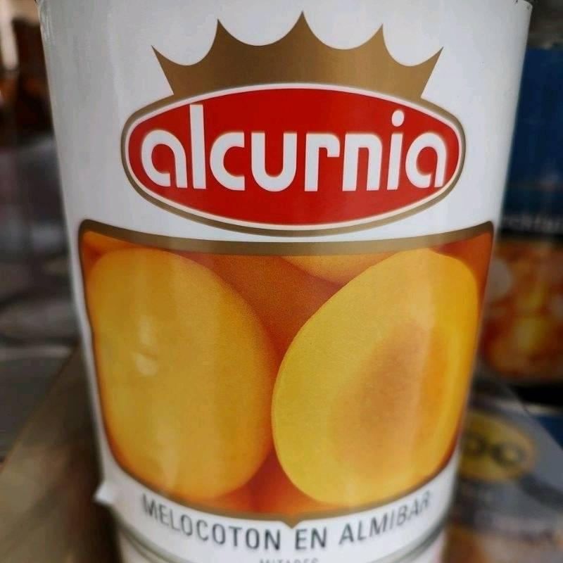水蜜桃 1罐 Alcumia 西斑牙水蜜桃 單罐 水果罐頭 水蜜桃罐頭 罐頭