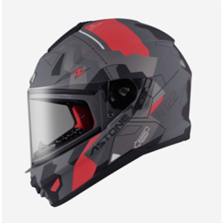 【ASTONE 官方商品 GTB-606 BG6 平灰紅 全罩 排齒扣 內墨片 小帽體 臺中倉儲安全帽 GTB606】