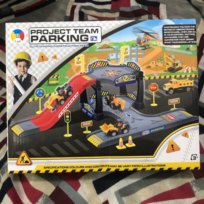 停車場挖土機 玩具 Parking Trick 3歲以上小孩適用