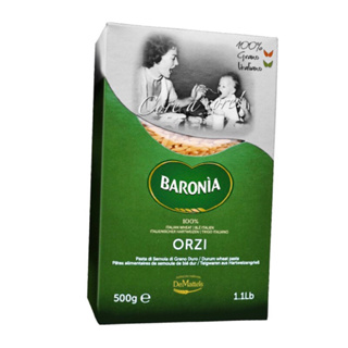 【柑仔小鋪】 BARONIA巴羅尼亞 米型麵 500g 義大利26號麵