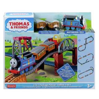 <正版現貨>Mattel Thomas 湯瑪士小火車電動三合一組合 湯瑪士小火車 聖誕禮物