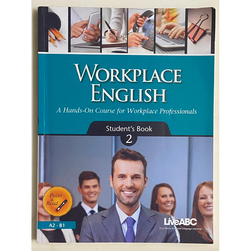 「二手」LiveABC  Workplace English2 students book