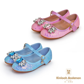 金安德森 KA 童鞋 17-20cm 水鑽 娃娃鞋 冰雪色 公主鞋 CK0558