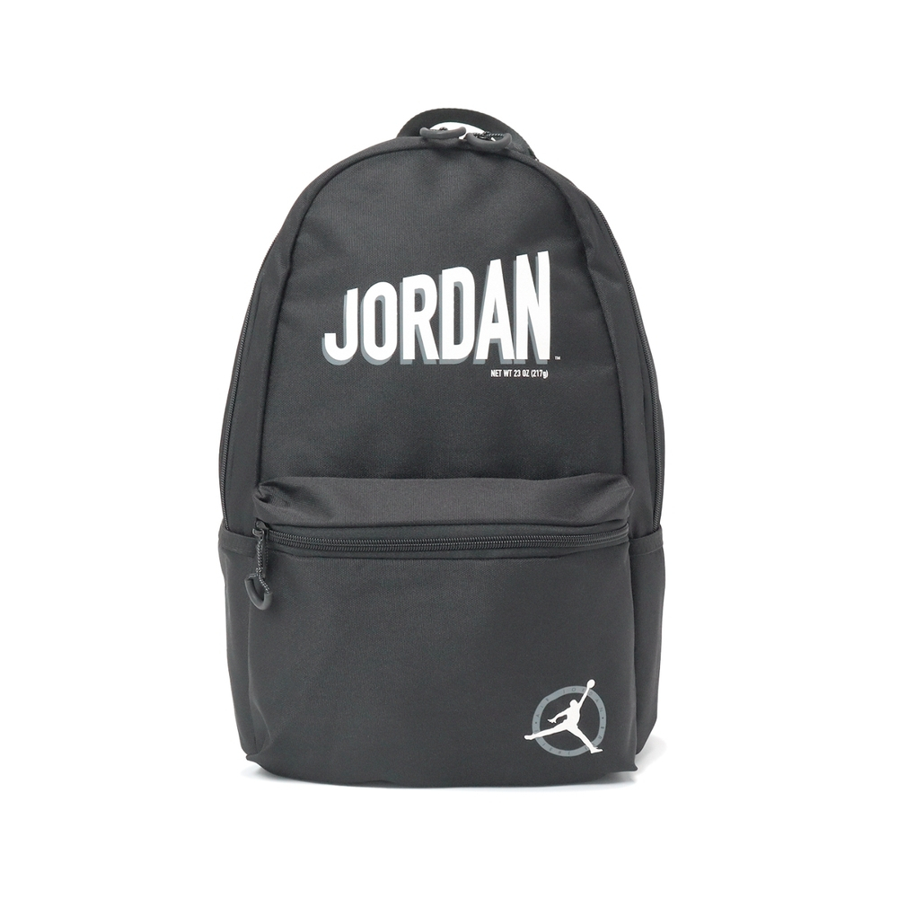 Nike 後背包 Jordan 黑 白 男女款 書包 筆電包 水壺袋 雙肩背 喬丹 黑色 JD2313006GS001