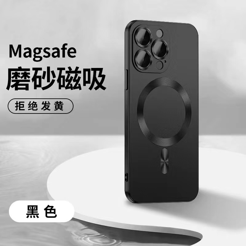 手機殼 磁吸無線充電 這用於 iphone 14 13 15 12 Pro max 蘋果保護殼 i11ProMagSaf