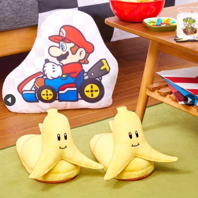 瑪利歐賽車 一番賞 全新 香蕉拖鞋 室內拖鞋 奧德賽 最後賞 Mario