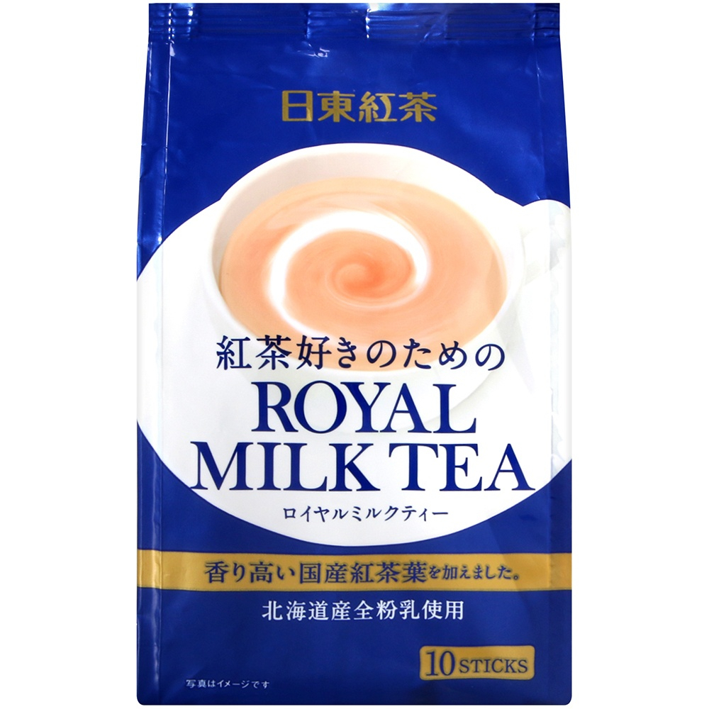 【愛零食】日東紅茶 皇家奶茶 奶茶 10包入