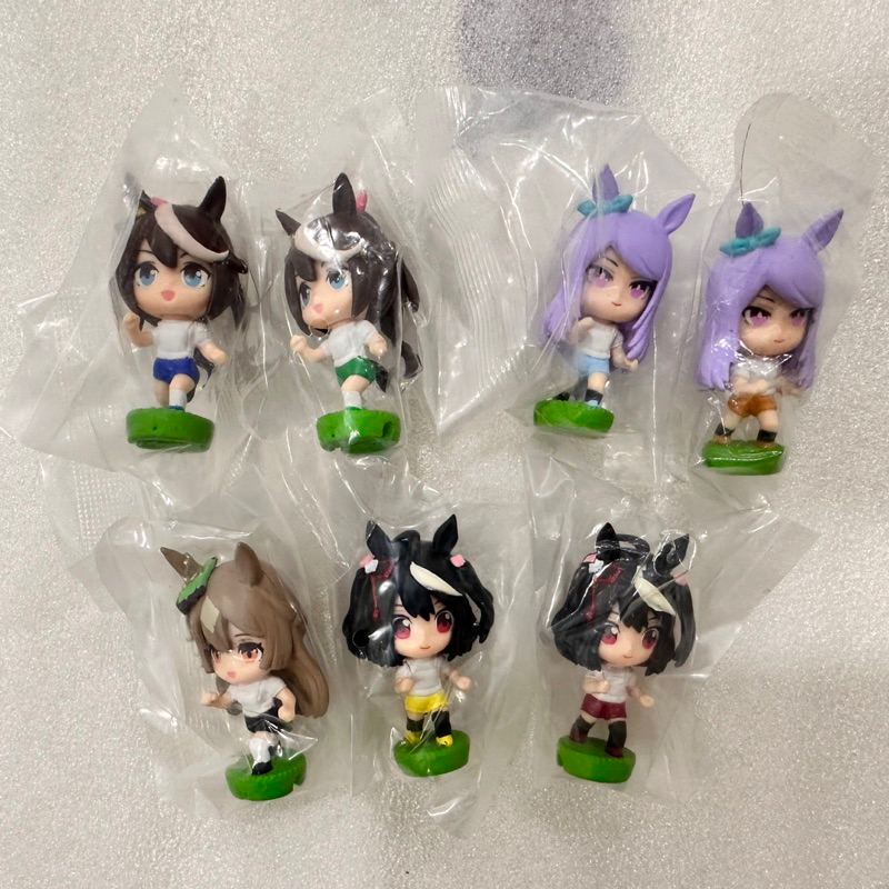 🍭Ruo🍭日版 賽馬娘 扭蛋 小公仔 Hugcot 全力奔跑  目白麥昆 真機伶 無聲鈴鹿 東海帝王 北部玄駒 里見光鑽