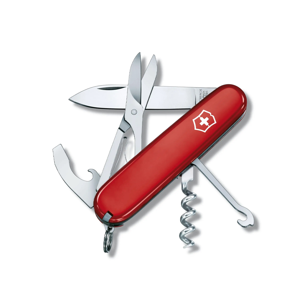 VICTORINOX 瑞士維氏 瑞士刀15用 91mm 紅 1.3405