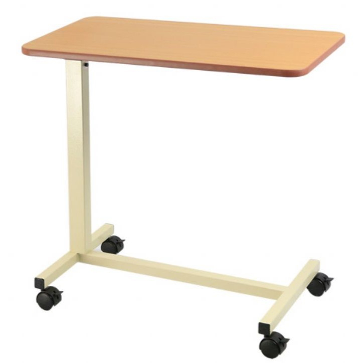 [配合電動床使用]可升降高度可調 床邊桌 床上桌