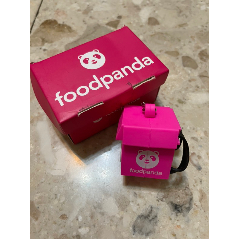 出清✔️外送foodpanda 吊飾 外送包 鑰匙圈 保溫箱 foodpanda 箱子 背包 吊飾 熊貓