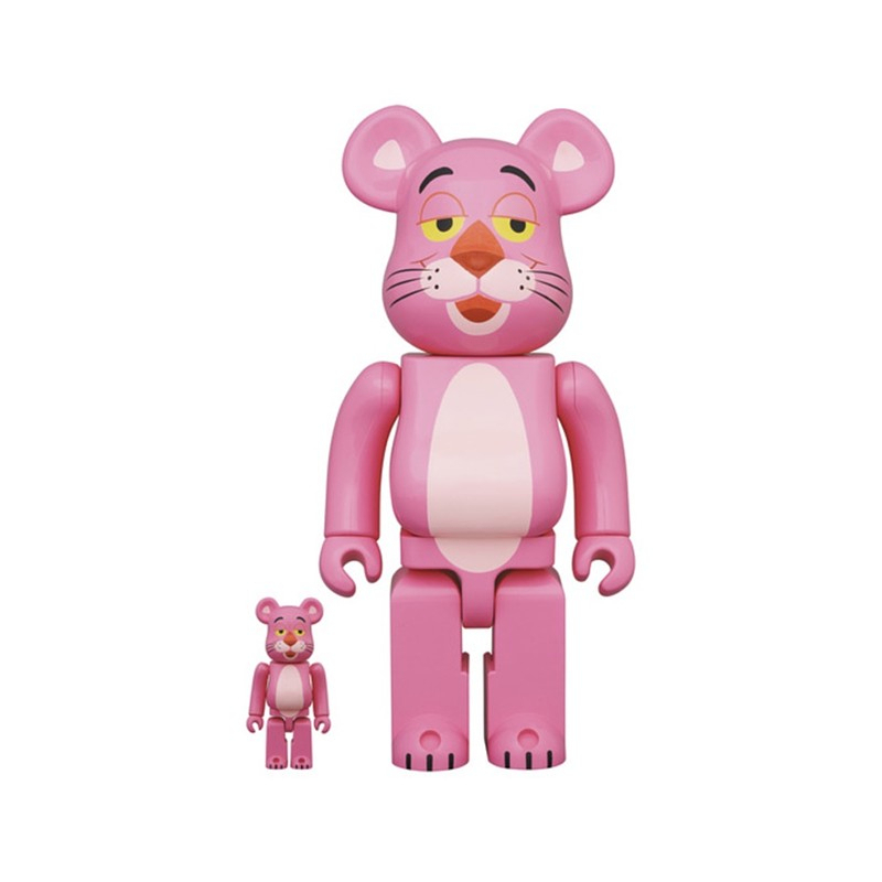 【LunaShop 現貨】BE@RBRICK PINK PANTHER 400%+100% 粉紅頑皮豹