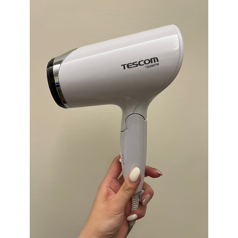 TESCOM 大風量負離子吹風機 TID292TW 9成新