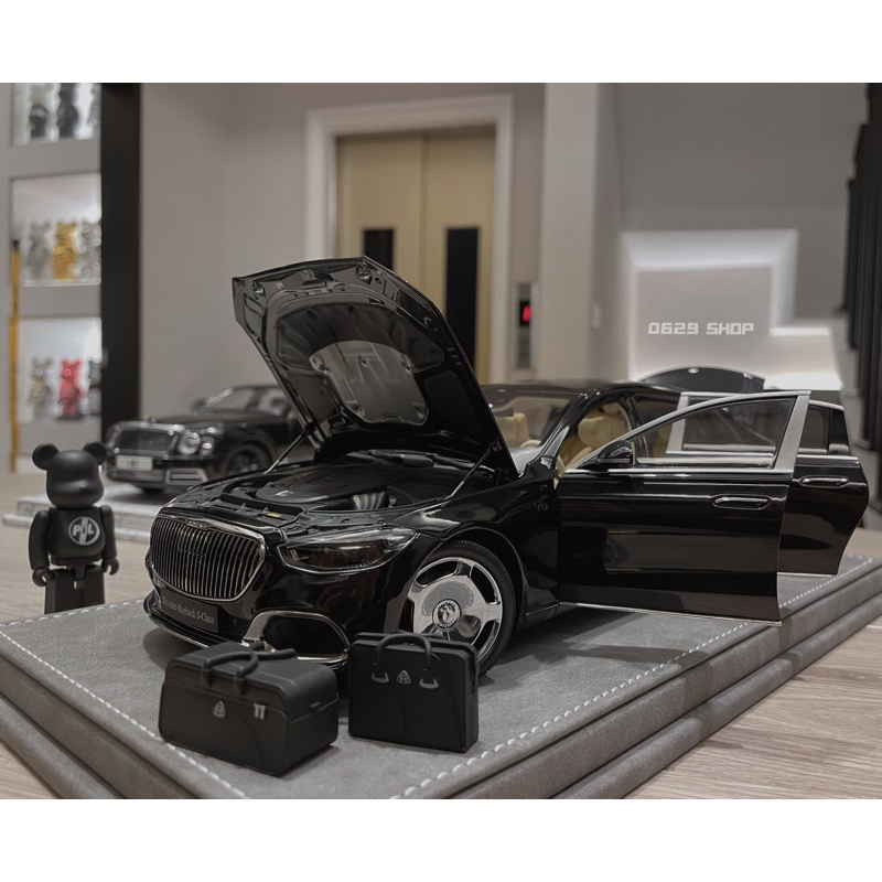 Almost Real 1/18 Mercedes Maybach S680 邁巴赫模型車 汽車收藏 擺設裝飾車模 收藏