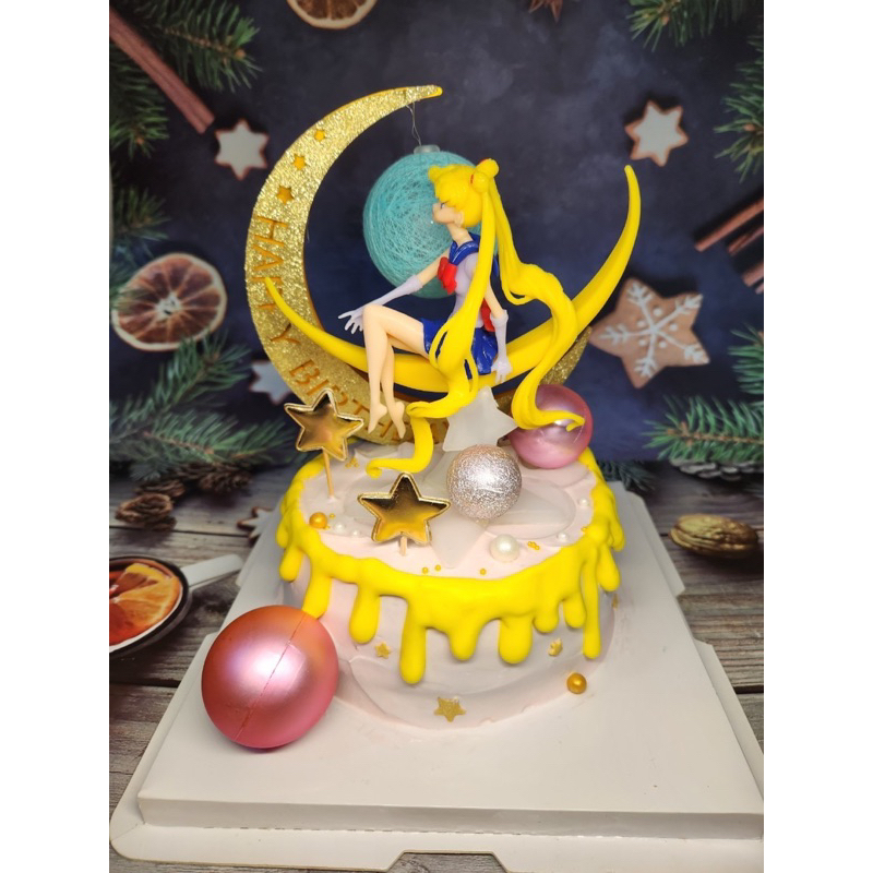 美少女戰士  月光仙子造型蛋糕