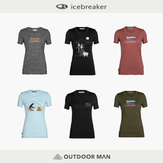 [Icebreaker] 女款 Tech Lite II 圓領短袖上衣 (天然觀測) AD150 (IB0A56)