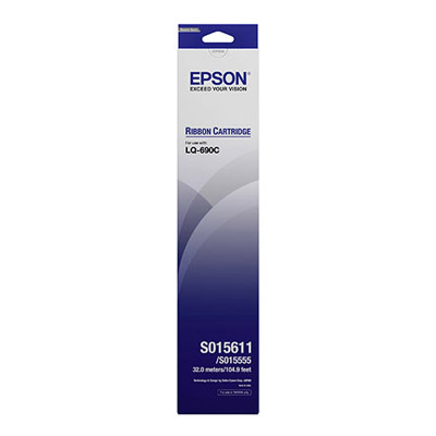 【數位3C】EPSON S015611 原廠 黑色 色帶 適用 LQ-690C LQ-695C
