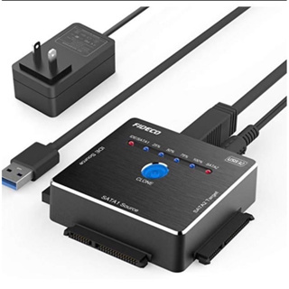 現貨 FIDECO 硬碟外接盒 支持IDE USB 3.0 to SATA 美國