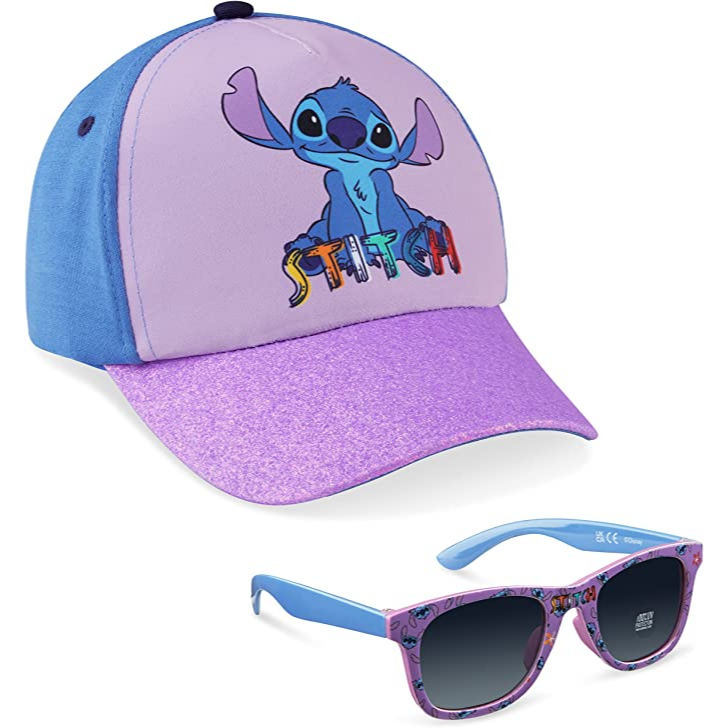 預購❤️正版❤️英國迪士尼 女孩 Stitch 史迪奇　兒童　棒球帽 帽子 太陽眼鏡 墨鏡