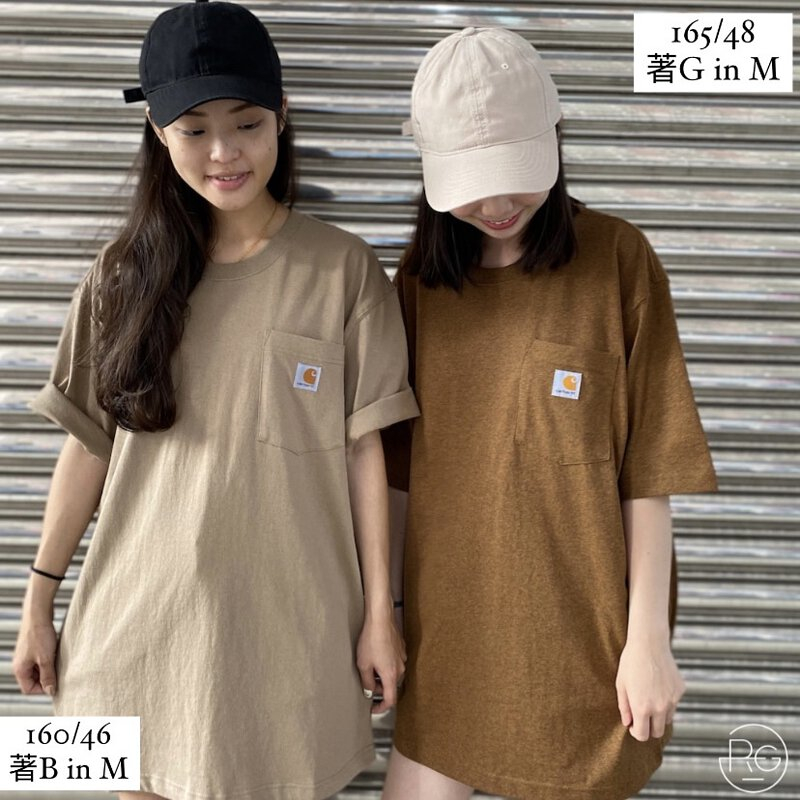 Carhartt K87 工裝短袖口袋短T