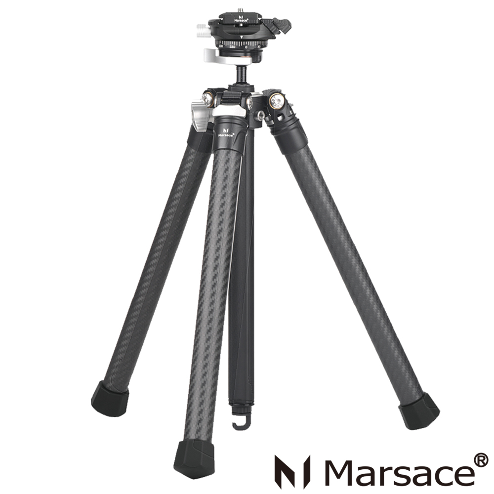 Marsace 瑪瑟士 XT-15II 腳架 旅行碳纖維三腳架套組 相機腳架 (公司貨) C15I+輕便輕巧