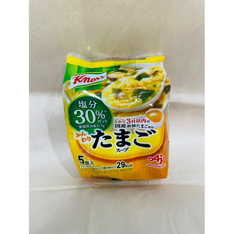 ❤️ 日本味之素 Knorr 康寶減鹽海帶蛋花湯